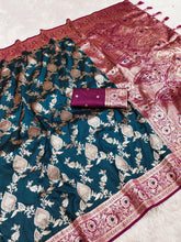 Soft Silk Banarasi Meenakari Saree